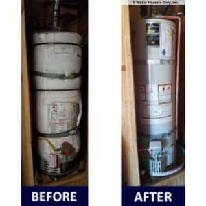 New water heater replaced Santa Monica