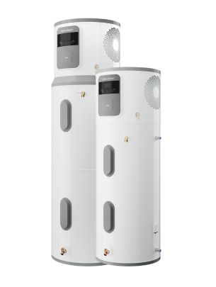 two-santa-monica-heat-pump-water-heaters two heat pump water heaters commonly installed in Santa Monica